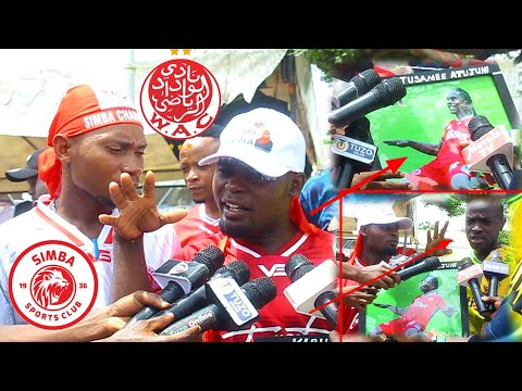 Vibe La MASHABIKI Wa SIMBA Kwa MKAPA Mwarabu Ameyakanyaga GUMZO Picha Ya KIBU D Tusamehe Baba