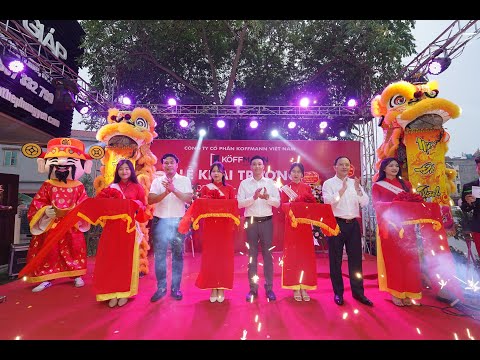 Khai trương Đại l&yacute; Cửa th&eacute;p v&acirc;n gỗ Koffmann Ho&agrave;ng Gi&aacute;p - Hưng Y&ecirc;n
