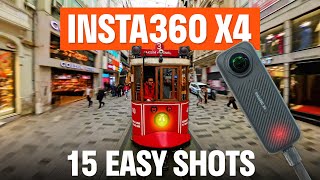 Insta360 X4: How To Film And Edit 15 Easy Shots In Istanbul For A Travel Vlog Video