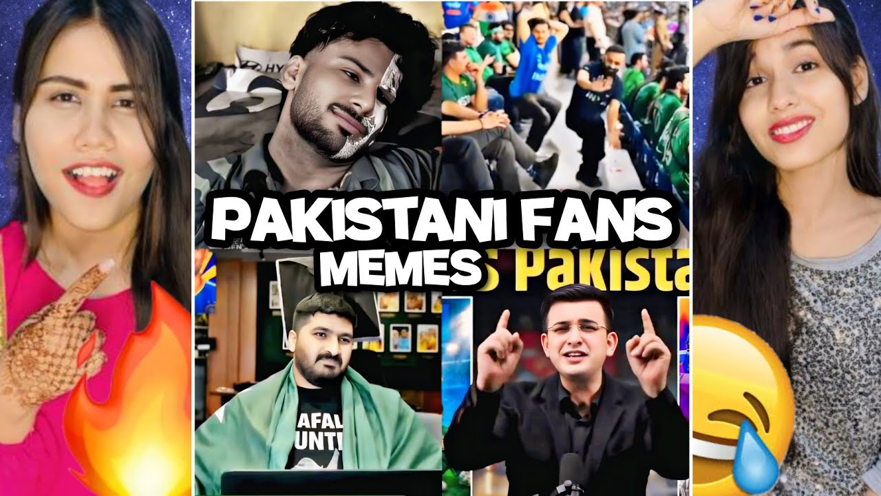 Pakistani Fan Memes 😂 | Indian Fans Reaction | IND vs PAK