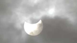 Amazing Partial Solar Eclipse 20 March 2015