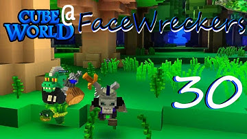 FaceWreckers - 30 - Riveting Canyon - Alpha Gameplay Multiplayer Cubeworld LP