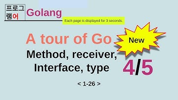 golang 4/5 Methods and FUnctions [A Tour of Go 1/26 - 26/26]