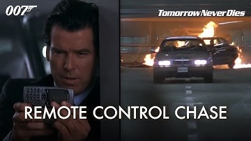 TOMORROW NEVER DIES | BMW Car Chase – Pierce Brosnan | James Bond