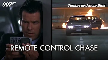 TOMORROW NEVER DIES | BMW Car Chase – Pierce Brosnan | James Bond