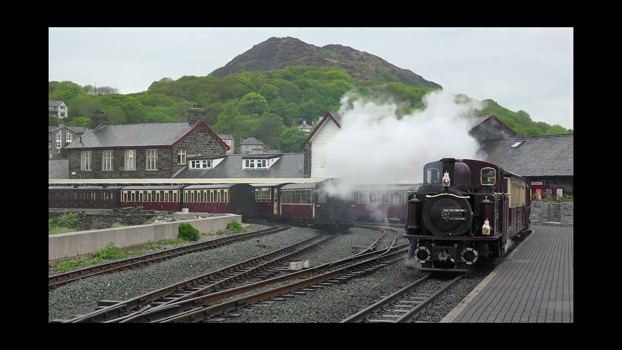 Relaxing Steam Train Station Sounds🚂丨🚂Train-steam whistle Ambience for Study&Sleep