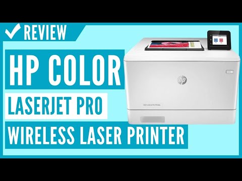 HP Color LaserJet Pro M454dw Wireless Laser Printer (W1Y45A) Review