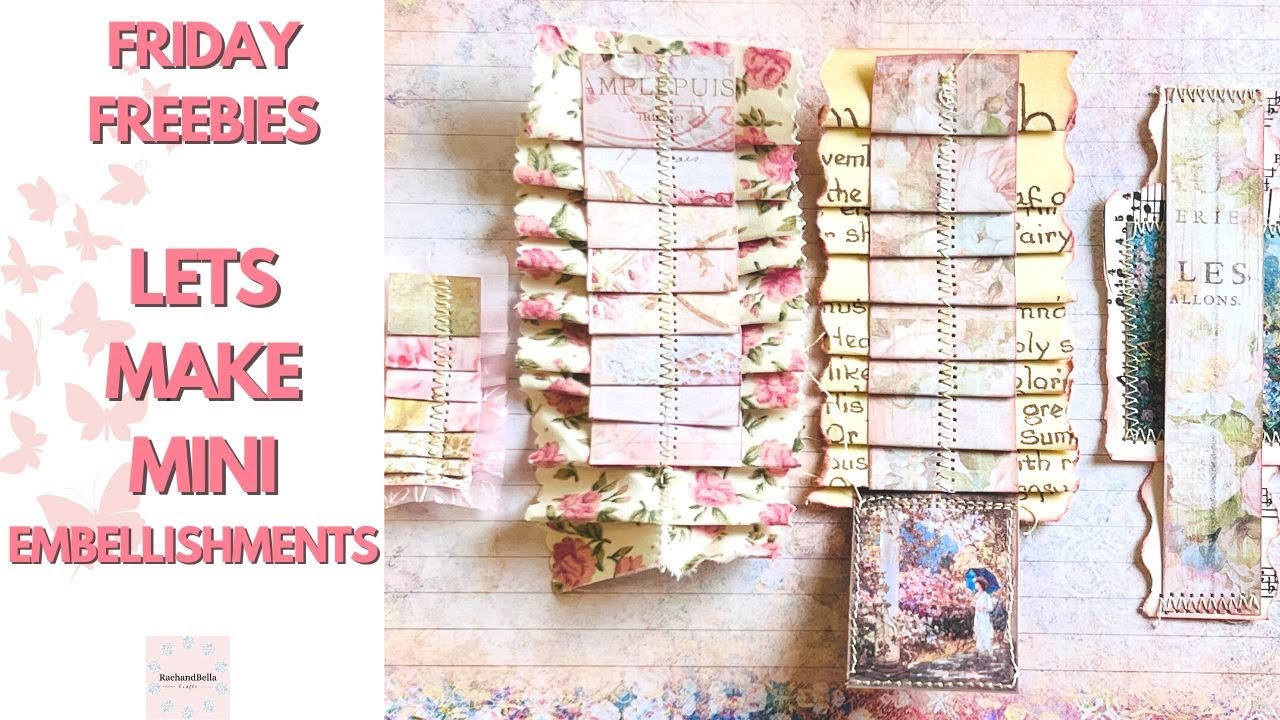 DIY Embellishments, Beginning crafty tips, and Use your scraps! 