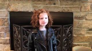 Marlie 1st Grade Presentation  - Finale Speech