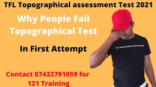 TFL Topographica assessment Test 2021 | Why people fail topographical test in first attempt , TFL