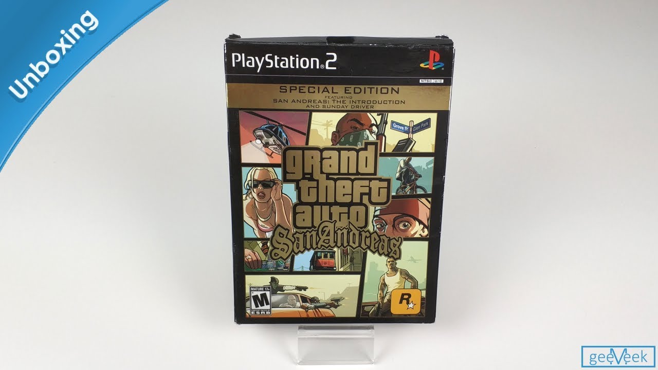 Grand Theft Auto: San Andreas Special Edition (PlayStation 2, PS2) NEW  Sealed