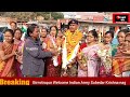 Birmitrapur municipality welcome indian army subedar krishna nag
