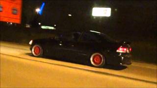 EJ6 Hatch (JDM B18C GSR swap) vs Eclipse vs EM1 (JDM B16B swap)