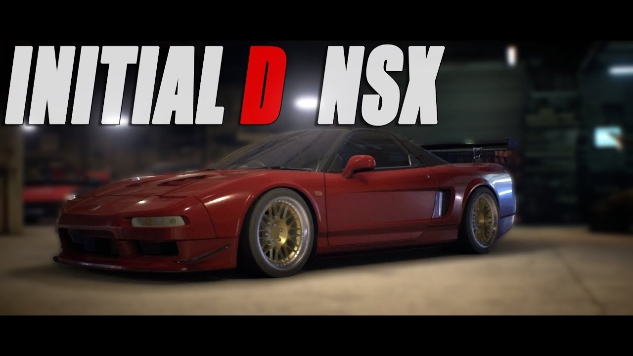 Need For Speed 15 Initial D Nsx Replica Build Youtube