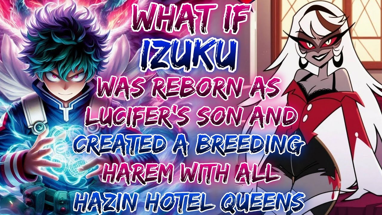 What If Izuku Was Reborn As Lucifer's Son And Created A Breeding Harem With All Hazbin Hotel Queens.