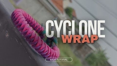 "CYCLONE WARP" Paracord Bracelet ||| easy tutorial ala cakkhil #052
