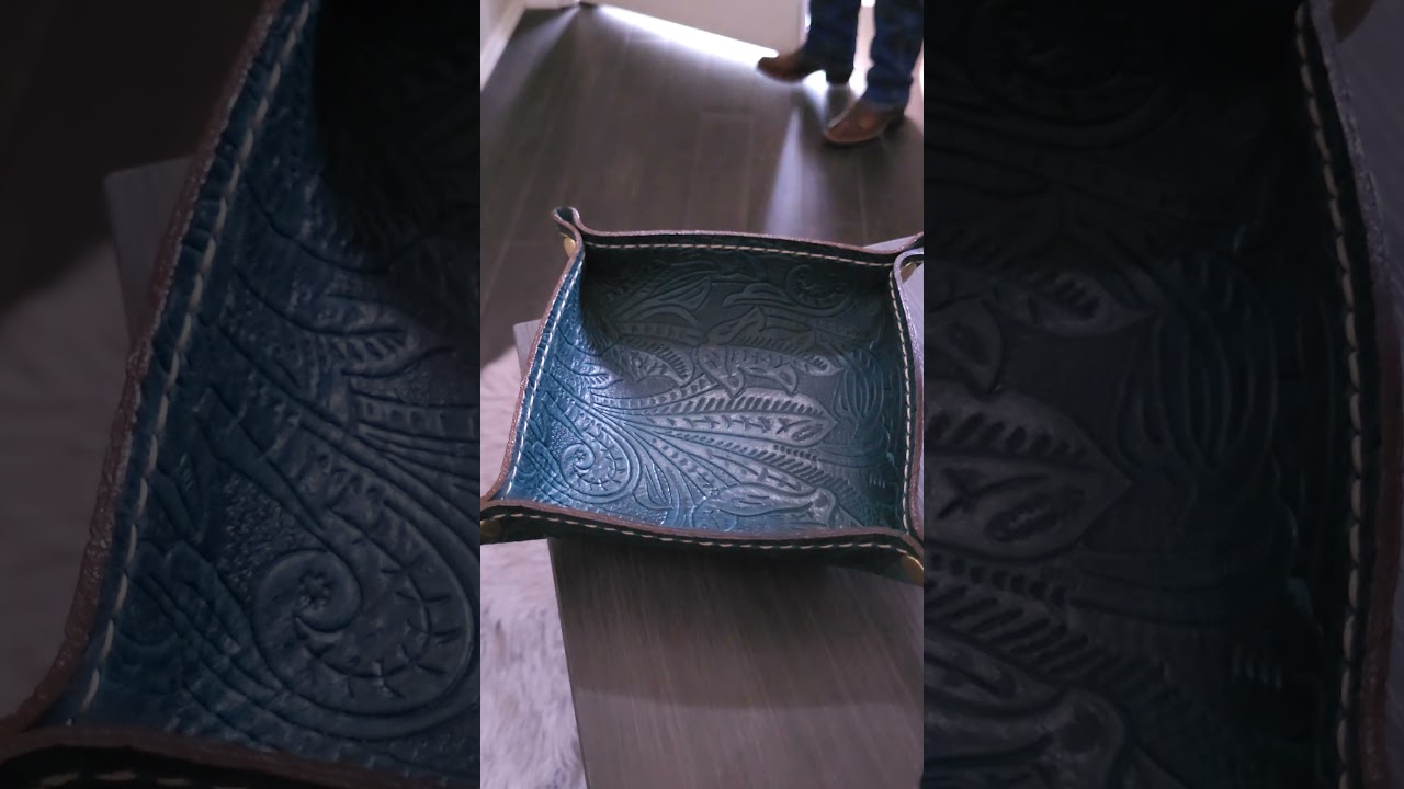 Rio Grande Valet Tray  is a rugged yet refined catch-all. 