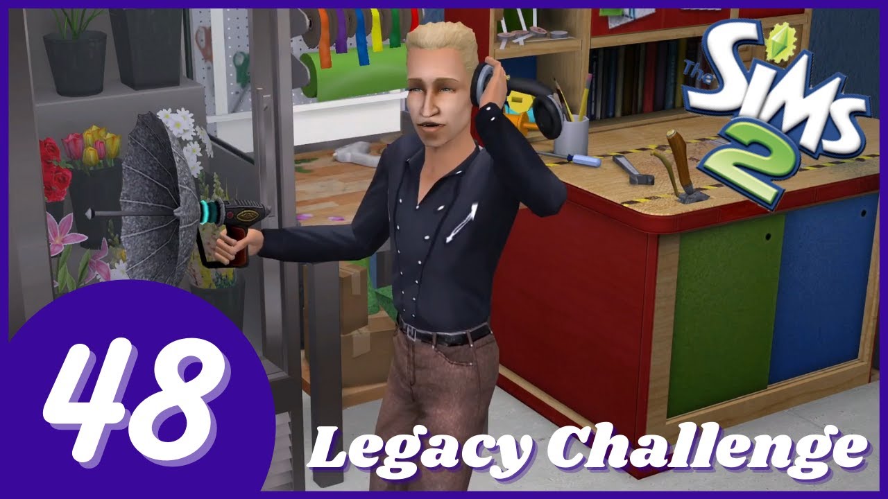 Let's Play The Sims 2 Legacy Challenge #48 - Take Your Kid To Work Day ...