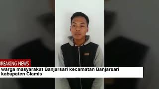 Warga masyarakat Banjarsari kecamatan Banjarsari kabupaten Ciamis
