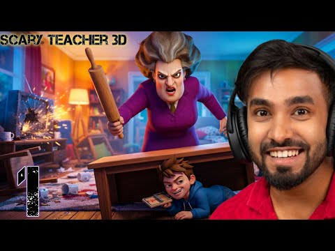 SCARY TEACHER 3D. DAY-1 // 🚨🥵