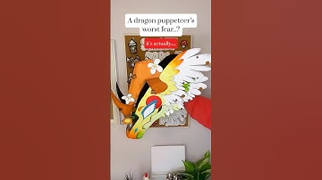 Dragon Puppets Worst Fear (trend by ​⁠@Forkscales) #paperart #papercrafts #paperdragon #trending