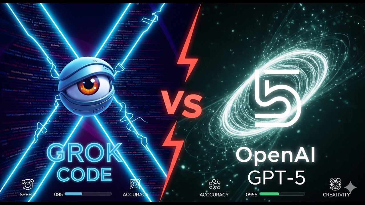 AI Vibe Code Cook Off w/ Rork: Grok Code VS OpenAI GPT-5