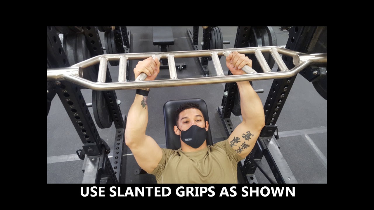 SWISS BAR INCLINE BENCH PRESS (AFRAME) YouTube