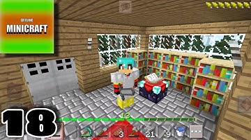 MiniCraft Offline Survival Gameplay Walkthrough Part 18 - Enchanting Table