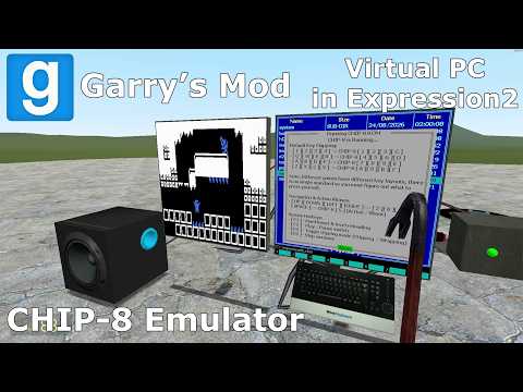 Garry's Mod - ALX Wiremod E2 PC & OS v1.3 - CHIP-8 Emulator, JPG/GIF/PNG Readers and Midi player!