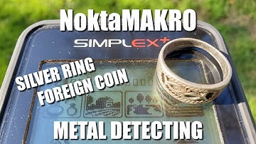 Metal Detecting:  NoktaMakro Simplex + Anfibio = Silver Ring Radness