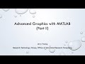 Advanced graphics with Matlab (Part II)