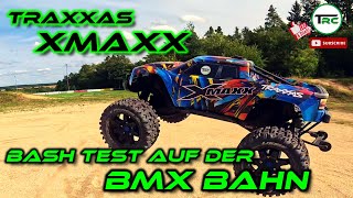 Traxxas XMaxx - Bash Test auf der BMX Bahn