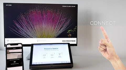 Crestron ONE: Own the room. Touchless.