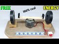 How to make free energy with magnet and dc motor  magnetic energy