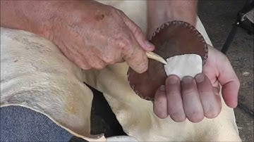 The Basics of Flintknapping! Preparing Platforms & Notching! by Paleoman52