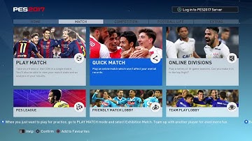 Pro Evolution Soccer 2017 Fail to play ONLINE