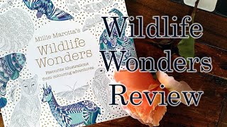 Happy Mail and Review. Wildlife Wonders by Millie Marotta