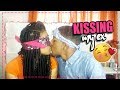 Chapstick kissing challenge with my ex krissyslifestyle