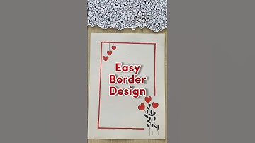 Assignment Front Page Design Easy & Beautiful/ Project Work Design #viral #shorts