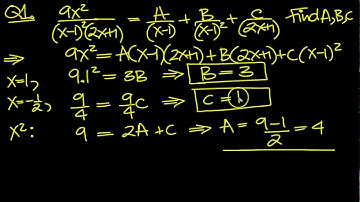 C4 EdExcel Past Paper Summer 2011 Q1