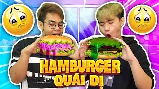 THỬ THÁCH LÀM BÁNH HAMBURGER: AI SẼ ĂN TRỨNG GÀ SỐNG TRỘN SỮA CHUA?