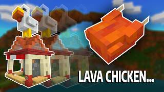 I Built Steve's Working Lava Chicken Stand... Here's How You Build it.