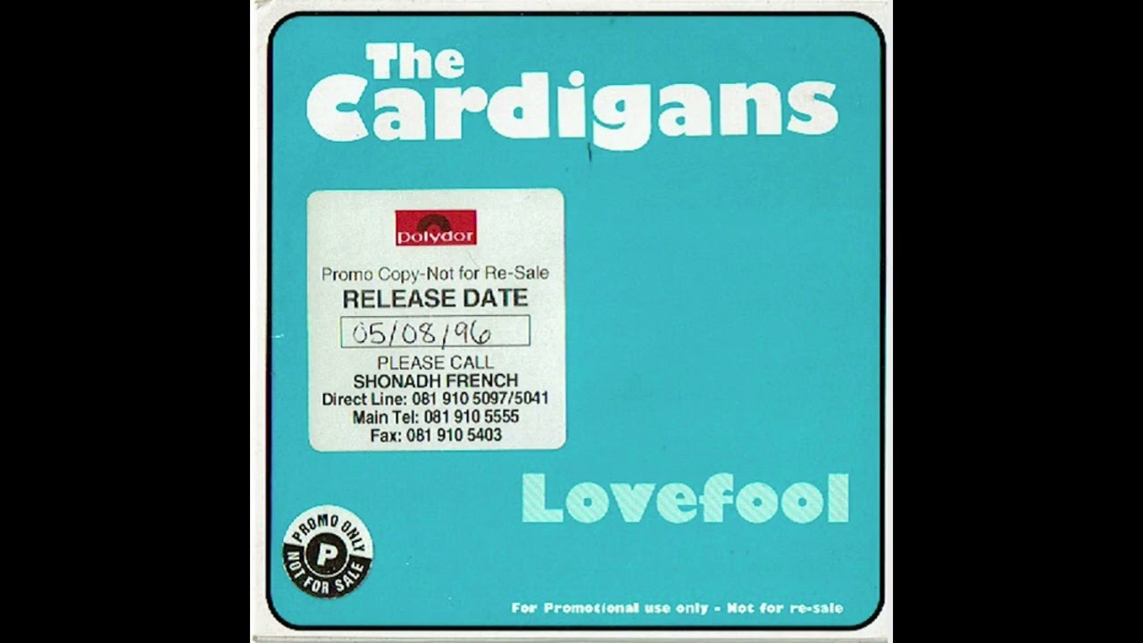 The Cardigans - Lovefool (Instrumental With Backing Vocals) - YouTube