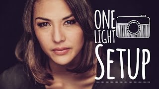 One Light Setup and Tintype Look Information