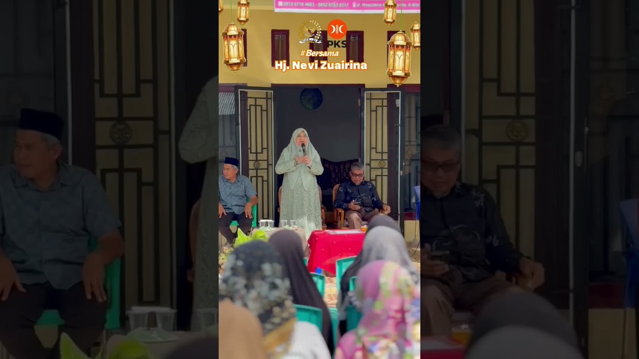 Anggota DPR RI Hj Nevi Zuairina Ucapkan Selamat Hari Raya Idul Fitri 1446 H