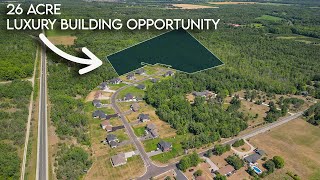 FirstView Homes: 26 Acre Luxury Building Opportunity in Baxter, Ontario!