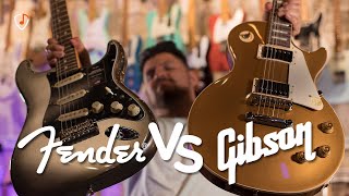 Fender VS Gibson ¿Cuál es mejor?