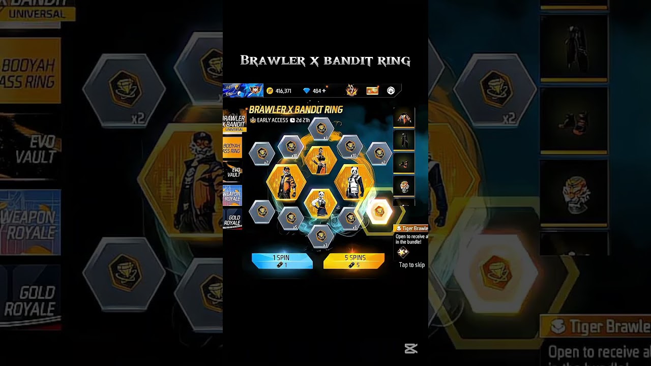 Brawler X bandit ring 🤯 bundle purchase 