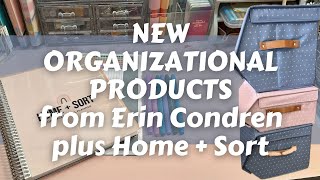 New! | Organizational Products from Erin Condren and Home + Sort