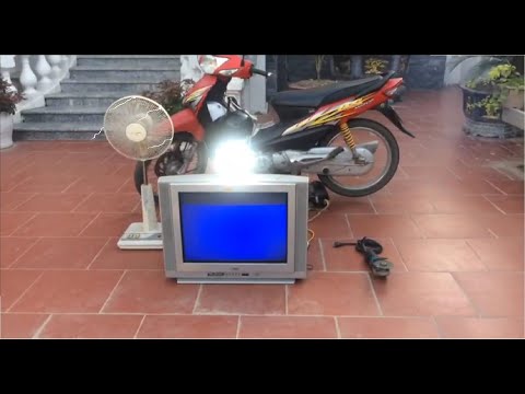 Cách để biến block điều hòa thành máy phát điện 250v